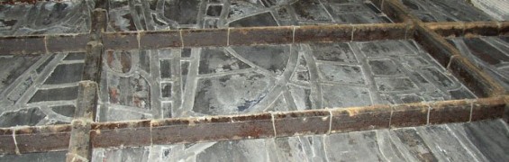 Ambulatory Window before restoration. Cathedral of St. John the Divine, NY, NY