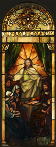 Restored window from Lafayette Presbyterian Church in Brooklyn, NY