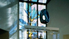 Judaic Stained Glass by Rohlf for Congregation B'Nai Zion - El Paso, TX