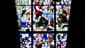 New Stained Glass for Church - St. John's University - St. Thomas More Chapel - Jamaica, NY