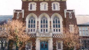 G. Owen Bonawit Stained Glass Windows in the Library - Bronxville High School - Bronxville, NY