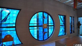 new stained glass windows for nursing home