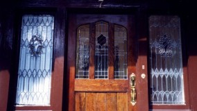 Residential Leaded Glass Windows & Doors by Rohlf's Studio