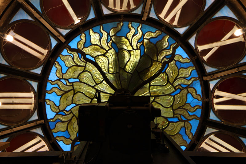 Grand Central Terminal Tiffany Clock Repair NYC Rohlf's Stained & Leaded Glass Studio
